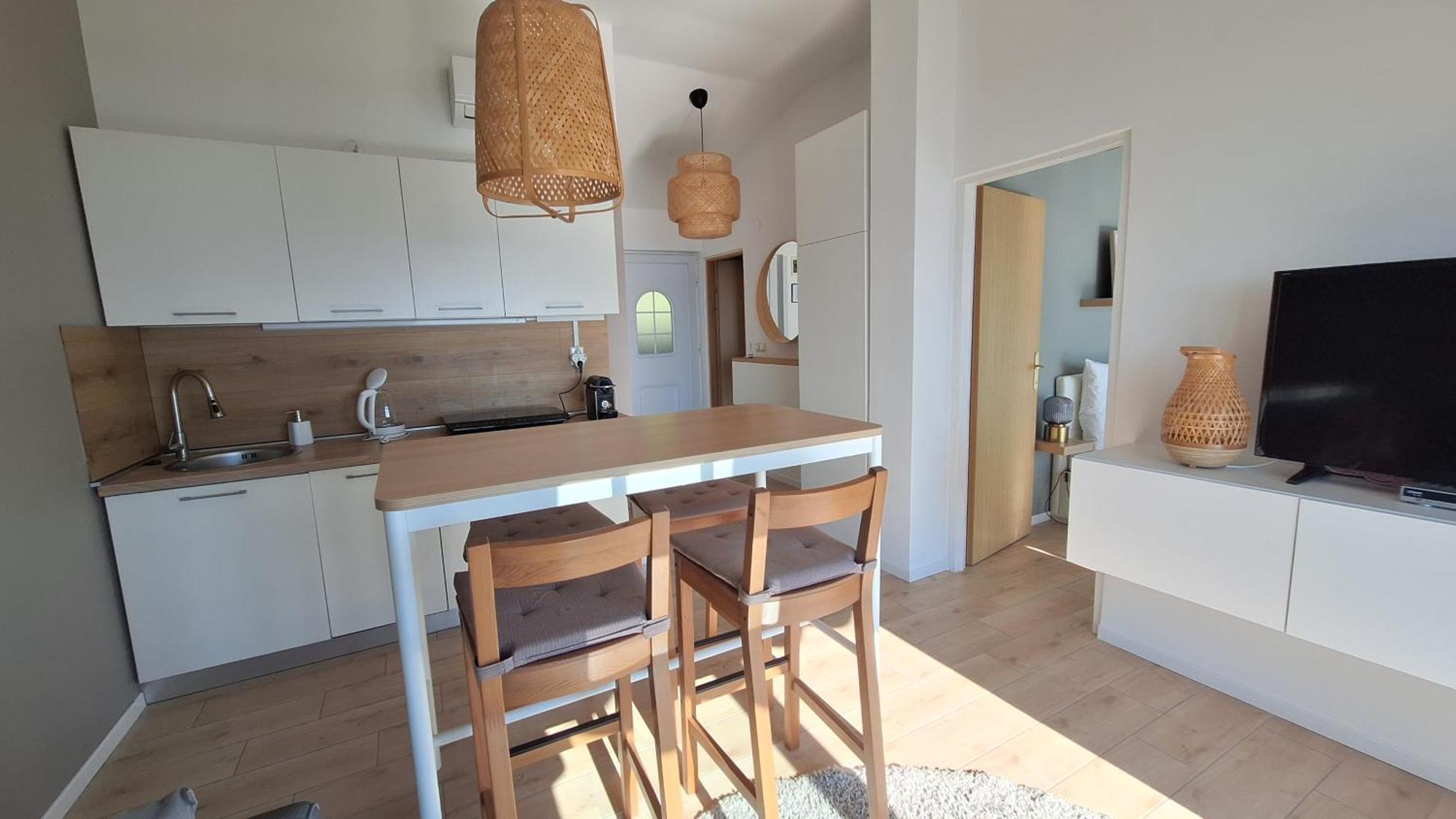 Ferienwohnung Mit 180° Meerblick Dobrec Ngoại thất bức ảnh