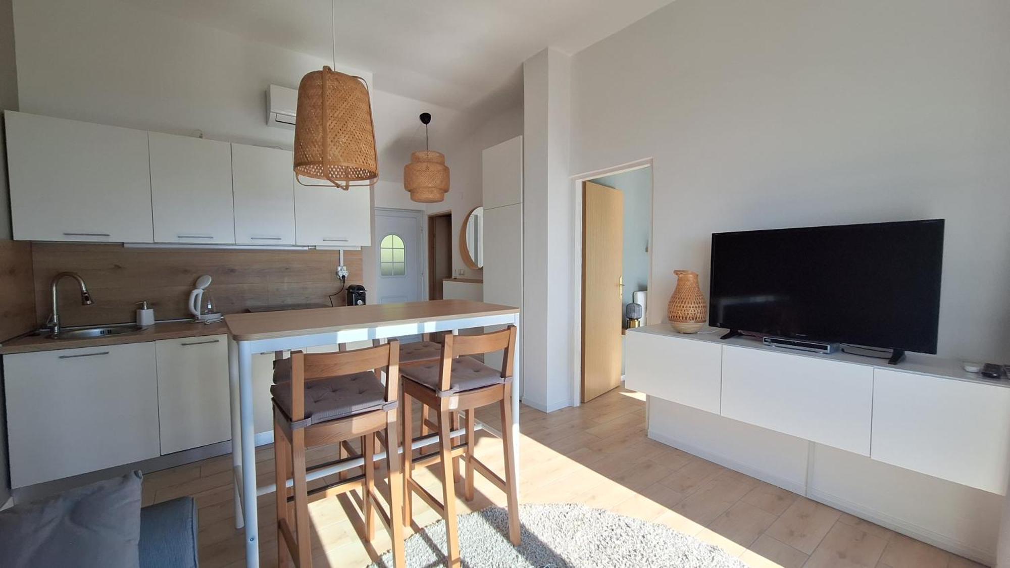 Ferienwohnung Mit 180° Meerblick Dobrec Ngoại thất bức ảnh