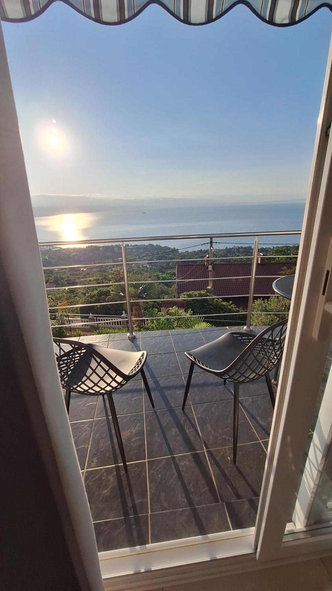 Ferienwohnung Mit 180° Meerblick Dobrec Ngoại thất bức ảnh