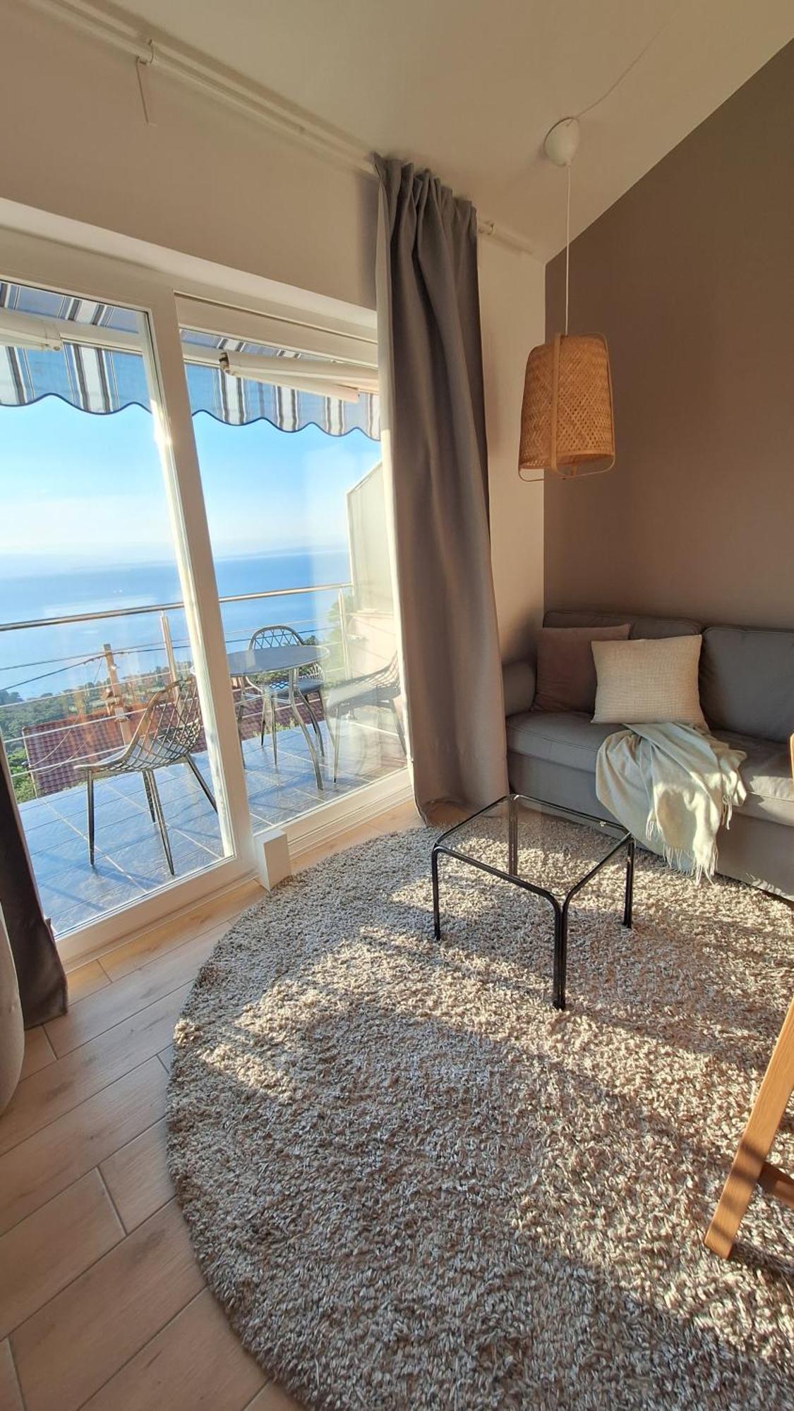 Ferienwohnung Mit 180° Meerblick Dobrec Ngoại thất bức ảnh
